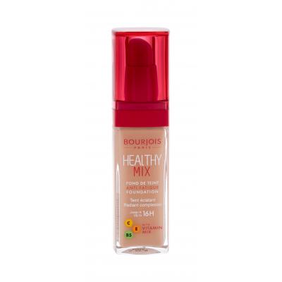 BOURJOIS Paris Healthy Mix Anti-Fatigue Foundation Make up για γυναίκες 30 ml Απόχρωση 55,5 Honey