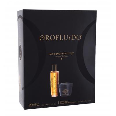 Orofluido Hair & Body Beauty Set Σετ δώρου καλλυντικό λάδι Beauty Elixir 100 ml + κρέμα σώματος Body Cream 200 ml
