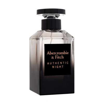 Abercrombie &amp; Fitch Authentic Night Eau de Toilette για άνδρες 100 ml