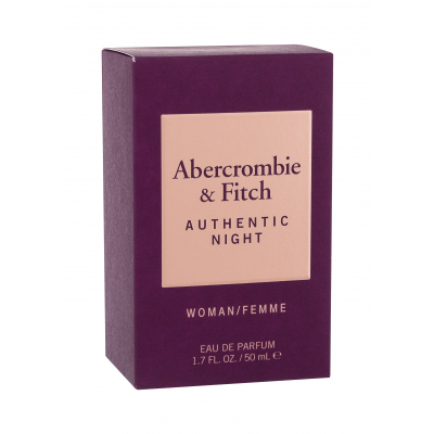 Abercrombie &amp; Fitch Authentic Night Eau de Parfum για γυναίκες 50 ml