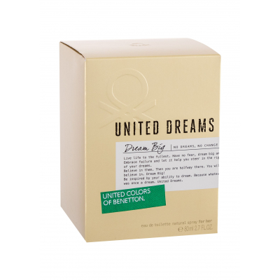 Benetton United Dreams Dream Big Eau de Toilette για γυναίκες 80 ml