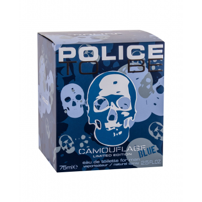 Police To Be Camouflage Blue Eau de Toilette για άνδρες 75 ml