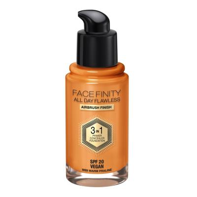 Max Factor Facefinity All Day Flawless SPF20 Make up για γυναίκες 30 ml Απόχρωση W89 Warm Praline