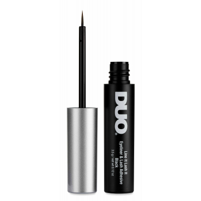 Ardell Duo 2in1 Eyeliner &amp; Lash Adhesive Eyeliner για γυναίκες 3,5 gr Απόχρωση Black