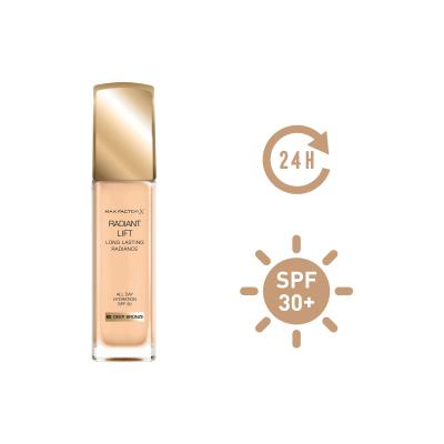 Max Factor Radiant Lift SPF30 Make up για γυναίκες 30 ml Απόχρωση 80 Deep Bronze