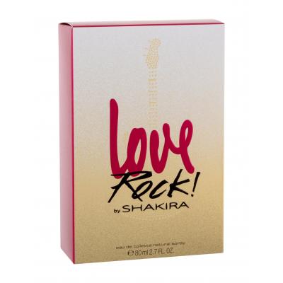 Shakira Love Rock! Eau de Toilette για γυναίκες 80 ml