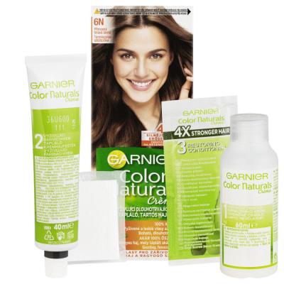 Garnier Color Naturals Créme Βαφή μαλλιών για γυναίκες 40 ml Απόχρωση 6N Nude Dark Blonde