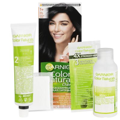 Garnier Color Naturals Créme Βαφή μαλλιών για γυναίκες 40 ml Απόχρωση 1+ Ultra Black