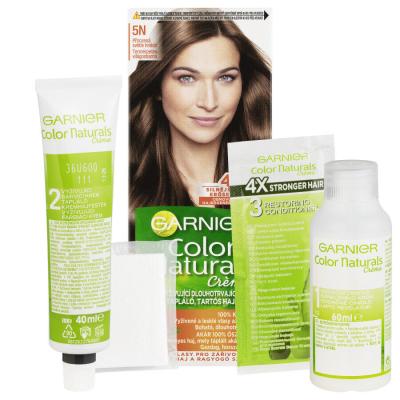 Garnier Color Naturals Créme Βαφή μαλλιών για γυναίκες 40 ml Απόχρωση 5N Nude Light Brown