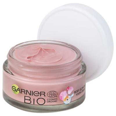 Garnier Bio Rosy Glow 3in1 Κρέμα προσώπου ημέρας για γυναίκες 50 ml
