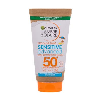Garnier Ambre Solaire Kids Sensitive Advanced Baby In The Shade SPF50+ Αντιηλιακό προϊόν για το σώμα για παιδιά 50 ml