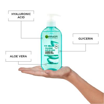 Garnier Skin Naturals Hyaluronic Aloe Gel Wash Καθαριστικό τζελ για γυναίκες 200 ml