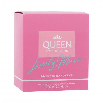 Antonio Banderas Queen of Seduction Lively Muse Eau de Toilette για γυναίκες 80 ml