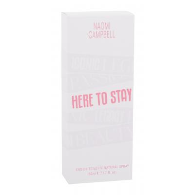 Naomi Campbell Here To Stay Eau de Toilette για γυναίκες 50 ml