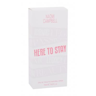 Naomi Campbell Here To Stay Eau de Toilette για γυναίκες 15 ml