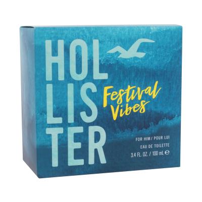 Hollister Festival Vibes Eau de Toilette για άνδρες 100 ml