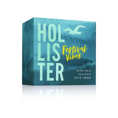 Hollister Festival Vibes Eau de Toilette για άνδρες 100 ml