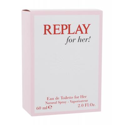 Replay for Her Eau de Toilette για γυναίκες 60 ml