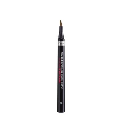 L&#039;Oréal Paris Infaillible Brows 48H Micro Tatouage Ink Pen Μολύβι για τα φρύδια για γυναίκες 1 gr Απόχρωση 3.0 Brunette