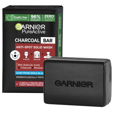 Garnier Pure Active Charcoal Bar Καθαριστικό σαπούνι 100 gr