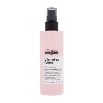 L'Oréal Professionnel Vitamino Color 10-In-1 Professional Milk Περιποίηση μαλλιών χωρίς ξέβγαλμα για γυναίκες 190 ml