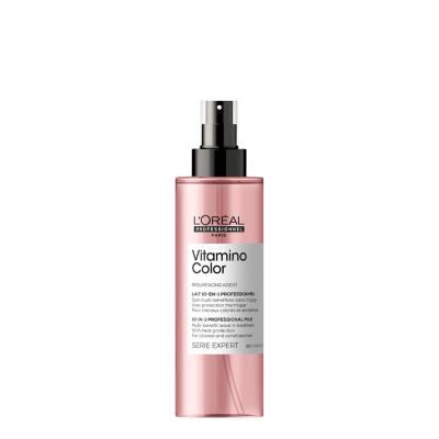 L'Oréal Professionnel Vitamino Color 10-In-1 Professional Milk Περιποίηση μαλλιών χωρίς ξέβγαλμα για γυναίκες 190 ml