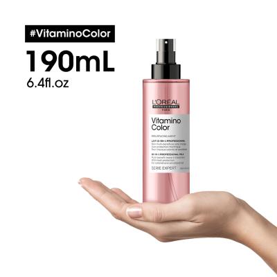 L&#039;Oréal Professionnel Vitamino Color 10-In-1 Professional Milk Περιποίηση μαλλιών χωρίς ξέβγαλμα για γυναίκες 190 ml
