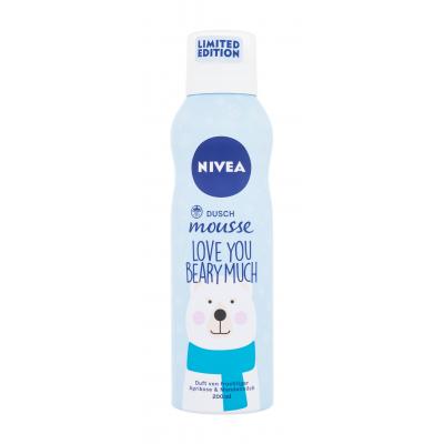 Nivea Shower Mousse Love You Beary Much Limited Edition Αφρός καθαρισμού σώματος για γυναίκες 200 ml