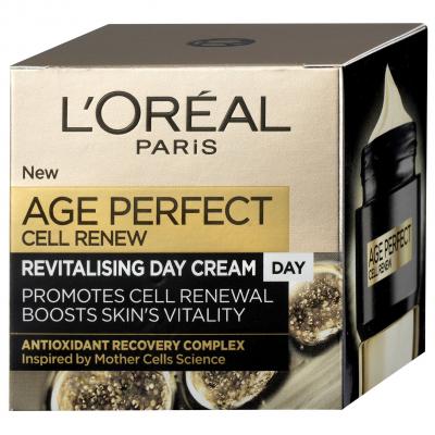 L&#039;Oréal Paris Age Perfect Cell Renew Κρέμα προσώπου ημέρας για γυναίκες 50 ml
