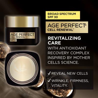 L&#039;Oréal Paris Age Perfect Cell Renew Day Cream SPF30 Κρέμα προσώπου ημέρας για γυναίκες 50 ml
