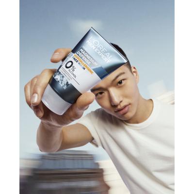 L&#039;Oréal Paris Men Expert Magnesium Defence Face Wash Καθαριστικό τζελ για άνδρες 100 ml