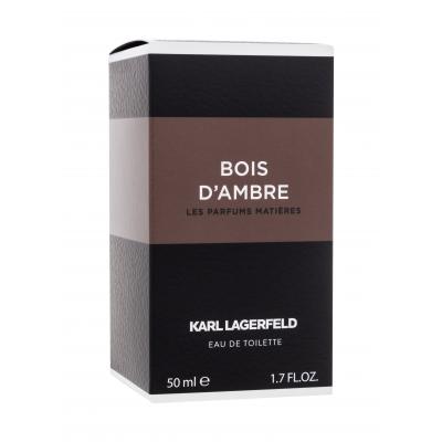 Karl Lagerfeld Les Parfums Matières Bois d&#039;Ambre Eau de Toilette για άνδρες 50 ml
