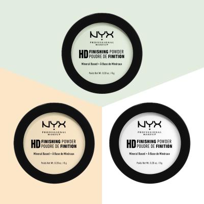 NYX Professional Makeup High Definition Finishing Powder Πούδρα για γυναίκες 8 gr Απόχρωση 01 Translucent