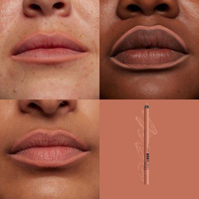 NYX Professional Makeup Line Loud Μολύβι για τα χείλη για γυναίκες 1,2 gr Απόχρωση 02 Daring Damsel