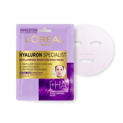 L&#039;Oréal Paris Hyaluron Specialist Intensive Hydration And First Wrinkles Σετ δώρου Τζελ προσώπου Hyaluron Specialist Concentrated Jelly 50 ml + προϊόν ντεμακιγιάζ Hyaluron Specialist Replumping Make-Up Remover 125 ml + μάσκα προσώπου Hyaluron Specialist Replumping Moisturizing Mask 1 τεμ