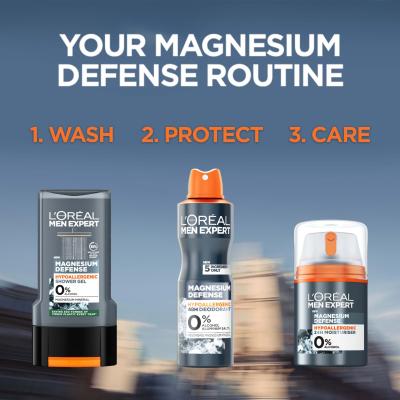 L&#039;Oréal Paris Men Expert Magnesium Defence 48H Αποσμητικό για άνδρες 150 ml