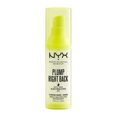 NYX Professional Makeup Plump Right Back Plumping Serum + Primer Βάση μακιγιαζ για γυναίκες 30 ml