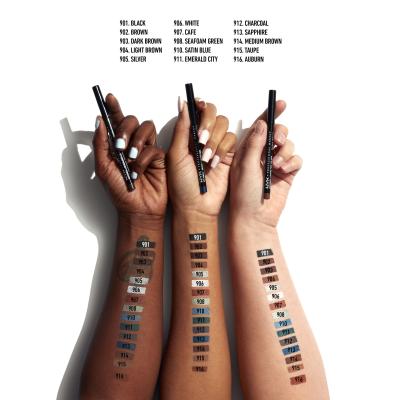 NYX Professional Makeup Slim Eye Pencil Μολύβι για τα μάτια για γυναίκες 1 gr Απόχρωση 901 Black