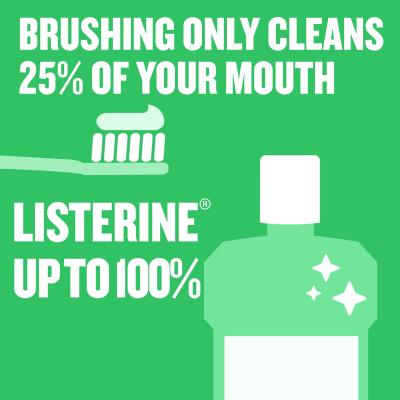 Listerine Smart Rinse Mild Mint Mouthwash Στοματικό διάλυμα για παιδιά 250 ml