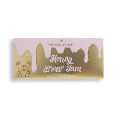 I Heart Revolution Honey Bear Brow Wax Τζέλ φρυδιών για γυναίκες 15 gr