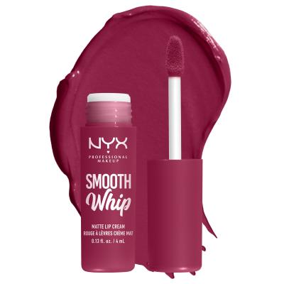 NYX Professional Makeup Smooth Whip Matte Lip Cream Κραγιόν για γυναίκες 4 ml Απόχρωση 08 Fuzzy Slippers