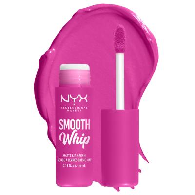 NYX Professional Makeup Smooth Whip Matte Lip Cream Κραγιόν για γυναίκες 4 ml Απόχρωση 20 Pom Pom