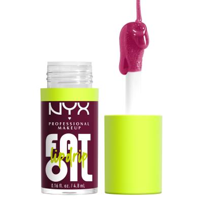 NYX Professional Makeup Fat Oil Lip Drip Λάδι χειλιών για γυναίκες 4,8 ml Απόχρωση 04 That´s Chic