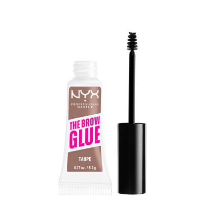 NYX Professional Makeup The Brow Glue Instant Brow Styler Τζέλ φρυδιών για γυναίκες 5 gr Απόχρωση 02 Taupe