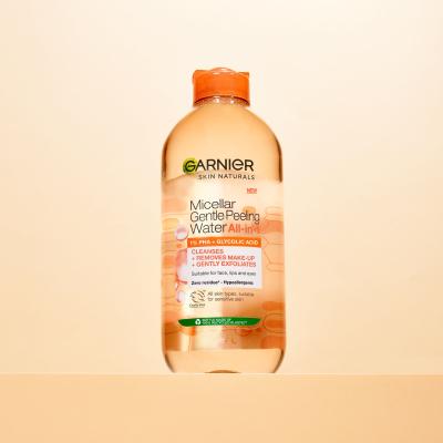 Garnier Skin Naturals Micellar Gentle Peeling Water Μικυλλιακό νερό για γυναίκες 400 ml