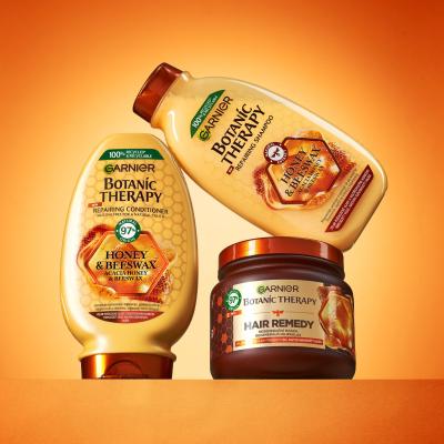 Garnier Botanic Therapy Honey Treasure Hair Remedy Μάσκα μαλλιών για γυναίκες 340 ml