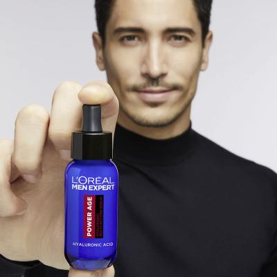 L&#039;Oréal Paris Men Expert Power Age Hyaluronic Multi-Action Serum Ορός προσώπου για άνδρες 30 ml