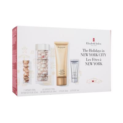 Elizabeth Arden Hyaluronic Acid Ceramide Capsules Plumped & Perfect Σετ δώρου Ορός προσώπου Hyaluronic Acid Ceramide 60 τμχ + κρέμα καθαρισμού Ceramide Purifying Cream Cleanser 50 ml + ορός προσώπου Advanced Ceramide 7 τμχ + ορός προσώπου Superstart Skin Renewal Booster 5 ml