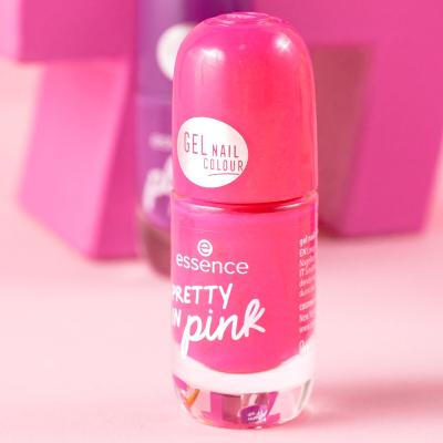 Essence Gel Nail Colour Βερνίκια νυχιών για γυναίκες 8 ml Απόχρωση 57 Pretty In Pink
