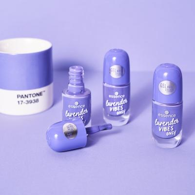 Essence Gel Nail Colour Βερνίκια νυχιών για γυναίκες 8 ml Απόχρωση 45 Lavender Vibes Only